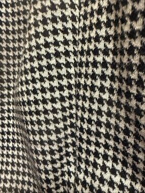 Urban Outfitters Black & White Houndstooth Stretchy Straight Leg Pants High Rise